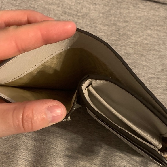 Furla Babylon Small Compact Peachy Blush Pink Saffiano Leather Wallet Italy 🇮🇹 - Picture 8 of 11